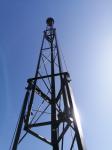 15m Light Weight Telescopic Crank Up Pully Guyed Cell Tower