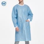 S&J Disposable Sms Lab Coat Products Nonwoven Polypropylene Anti-static,water