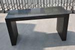 Outdoor Garden Resin Wicker Bar Set , Brown Black Bar Furniture