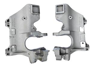 China Aluminum Alloy Low Pressure Casting Subframe Bracket For EV Chassis factory