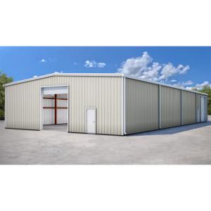 China Galvanized Against Earthquakes Metal Structure Warehouse Steel Portal Frame factory