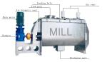 Dry Bird Seed Nuts Granular 15rpm Ribbon Blender Mixer Machine