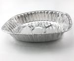 6500ml Oval Foil Trays Grill Catering Aluminum Foil Pans