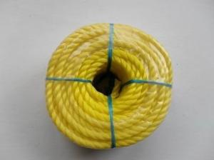 China 4mm 6mm 8mm 10mm 12mm 3-6 Strands Twisted PP Rope For Making Construction Safety Nets factory
