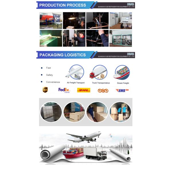 Best Quality Rotary Air Cooler Evaporator for Restaurant Refrigeration Tube Evaporator Core Motor Component with Compressor