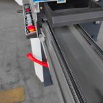 Semi Automatic 3200mm Panel Saw MJ6132 Sliding Table Precision Wood Cutting