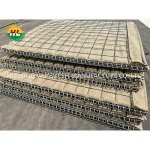 Galfan Coated Sand Filled Bastion Hesco Welded Retaining Wall