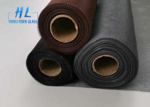 China Fireproof Black Color 18*16 Fiberglass Mosquito Net To Italy Market factory