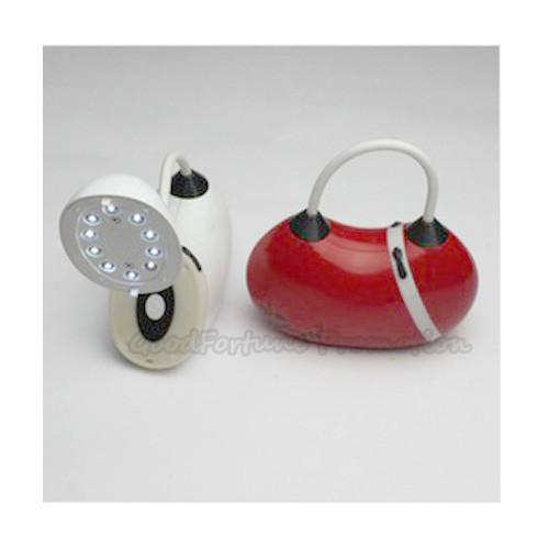 Hot Sale Promotional printed logo bag shape portable led desk table reading lamp
