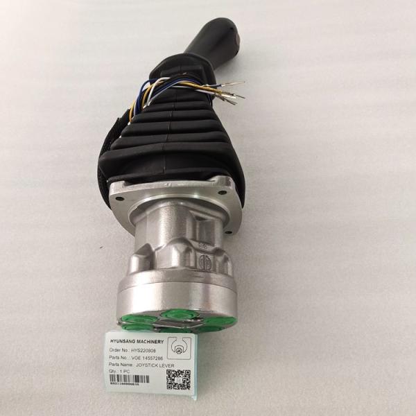 Joystick Lever VOE14557286 14557286 Excavator Engine Parts For EC210 EC180B