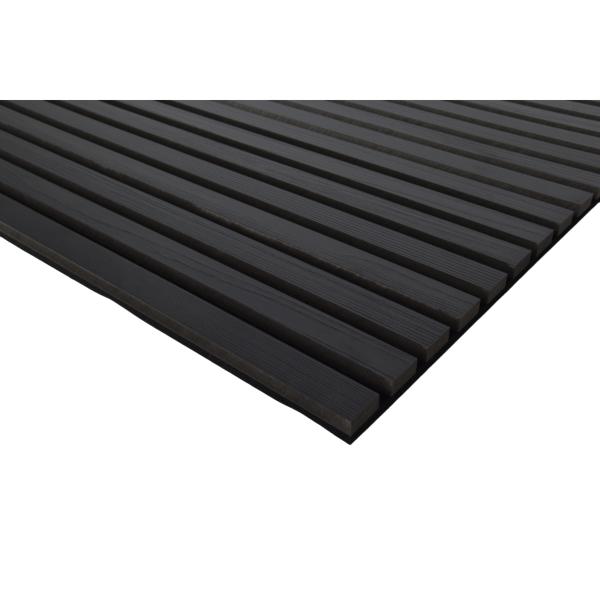Ceiling Wall Slatted Acoustic Wood Panels , Acoustic Timber Panels 12mm HDF 9mm