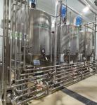 200-500 Kw Uht Milk Processing Plant PET Bottle Package Auto CIP Cleaning