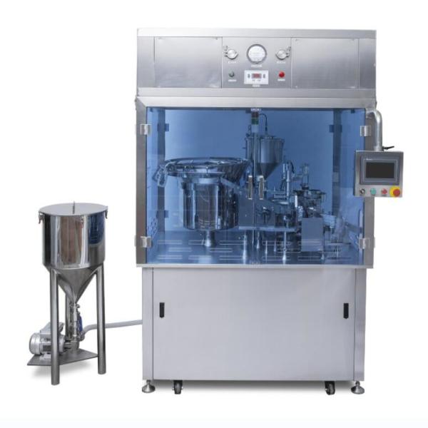 China Automatic liquid Plugging Luer Lock Pre Filled Aseptic Plastic Syringe Filling Machine factory