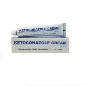 China Ketoconazole Cream, 2% 30g The drug against dermatophytes, BP/USP/CP factory