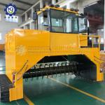 Chicken Manure Cow Dung Compost Organic Fertilizer Windrow Turner Turning