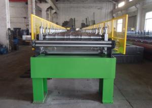 China Steel Structure Floor Deck Roll Forming Machine / Corrugated Sheet Making Machine factory