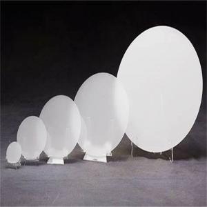 China Round LED Sapphire Substrate High Stability High Transmittance factory