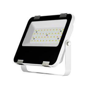 China White Or Black Aluminum LED SMD Floodlights Outdoor 30W 3900lm Energy Saving factory