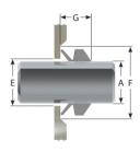 V Seals Ring VS Rotary Shaft Seals Dustproof And Waterproof Hydraulic Piston
