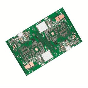 Multilayer PCB Board SMT Electronics Manufacturing Service Green Soldermask QFN