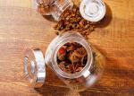 Christmas Decorative Empty Glass Jars Transparent Color Kitchen Storage
