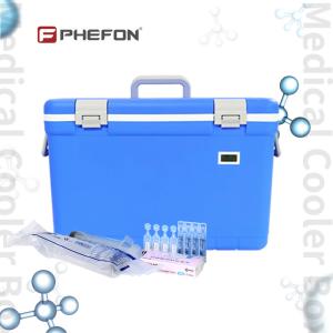 China 30L CapacityPortable Cooler for Medicine with Temperature Display and Benefits factory