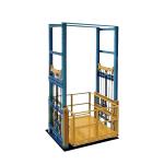 5000kg Hydraulic Small Cargo Lift Industrial Double Guide Rail Goods Lift