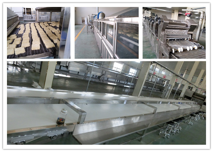 Fried / Non - Fried Instant Noodle Making Machine 3 Tons - 14 Tons / 8 Hour