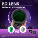 12x50 10x50 12x56 ED Monocular Handheld Waterproof Long Distance Mobile Phone