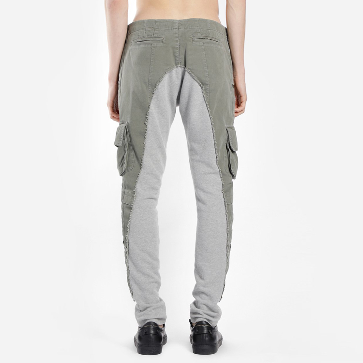 Autumn Mens Casual Cargo Trousers Skinny Fit With Custom Color / Logo