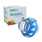 20W 2000LM Motorcycle DRL Headlight White Yellow Light Blue DC12V