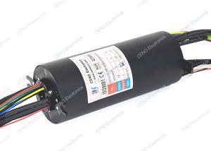 China Through Hole Integrated Slip Ring Gigabit Ethernet HDMI Signals With USB factory