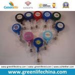China ID Customized Plastic/Metal Retractable Badge Yoyo Holders