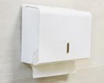 Wall Mounted Plastic N Fold Bathroom Napkin Dispenser