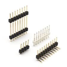 3.00mm PCB Header Connector H2.5 Single Row Gold Plated PA6T 20P Pin