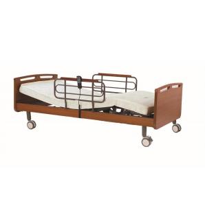 China Two Motors Automated Hospital Bed For Home , Light Height Adjustable Hospital Bed factory