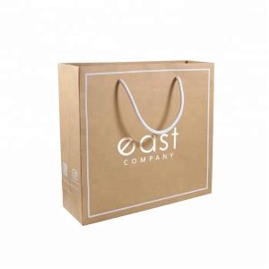 China Pantone Color Matte Varnishing Paper Shopping Bag factory