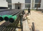 Thickness Wall Carbon Steel Pipes And Tubes SCH 40 With Plastic / Steel Ring