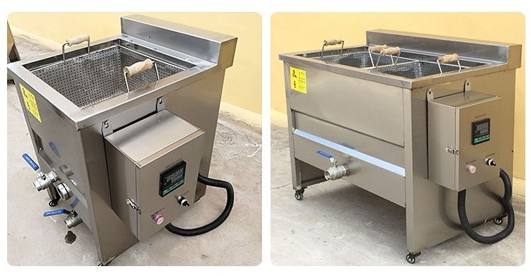 High Productivity 580 KG Industrial Chicken Deep Fryer for McDonalds Food Preparation