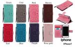 iPhone Leather Protective Folio Magnetic Kickstand Cover Mobile Phone Case with