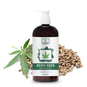 China 750ML Massage Essential OIls Hemp Seed Essential Oils For Skin Detoxifying factory