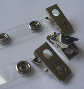 China Hot Selling High Quality Small Metal Name Badge Clips factory