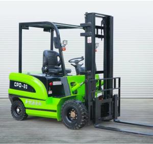 China Counterbalance 2 Ton Electric Forklift AC 5 Meter Max Lifting Height with Built in Charger factory