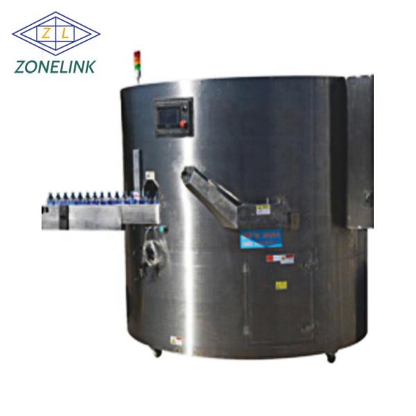 China Electric Automatic High Speed Bottle Unscrambler With Collecting Table factory