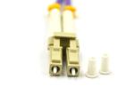 OM4 LC LC Fiber Patch Cord , High Speed Fiber Optic Cable 35dB Return Loss