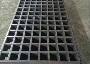 China Press Locked Steel Grating , Serrated Surface Bar Grating Manufacturers factory