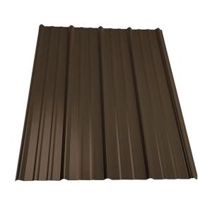 China 0.22*0.23/0.24/0.25mm PPGI Galvanized Coated Corrugated Roofing Sheet for Mid Hard Surface Coated Steel factory