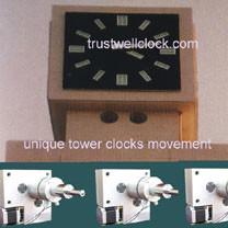 China OUTDOOR CLOCKS OPEN AIR CLOCKS WITH MOVEMENT MOTOR MECHANISM factory