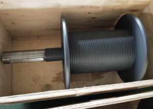 China 4 Layers 300kn Crane Winch Drum For Marine Equipment factory
