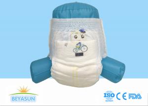 China Cartoon Faces Infant Diaper Nappy Baby Pull Up Pants 3 Layers factory